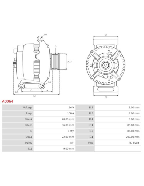 Generátor - A0064