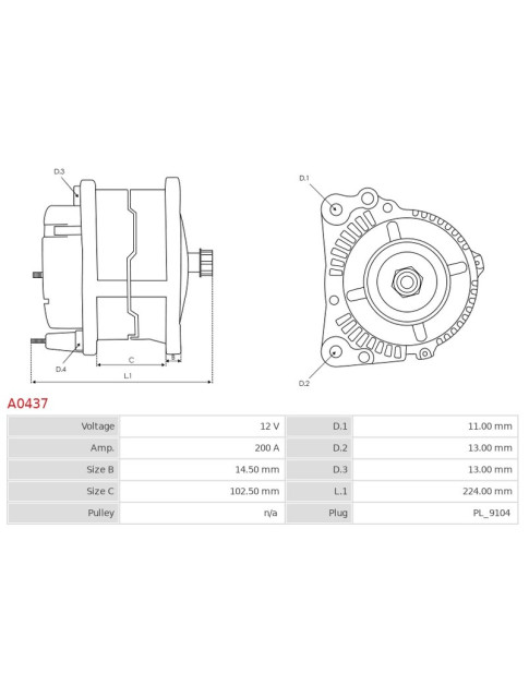 Generátor - A0437