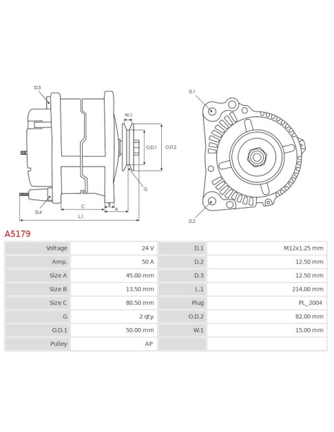 Generátor - A5179