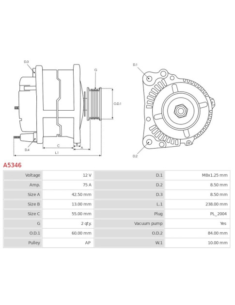 Generátor - A5346