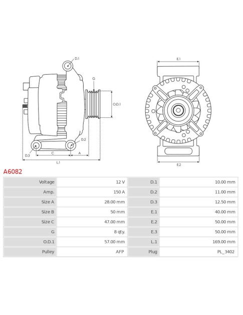 Generátor - A6082