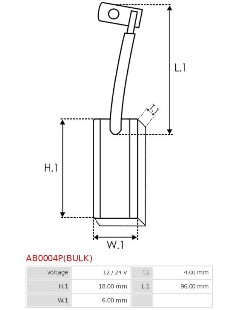 Gererátor kefék - AB0004P(BULK)