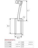 Gererátor kefék - AB0002(BOSCH)