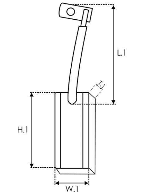 Gererátor kefék - AB1002S