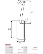 Gererátor kefék - AB5002