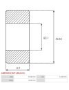 Csapágyok - ABE9003(SKF)(BULK2)