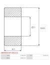 Csapágyok - ABE9004(SKF)(BULK2)