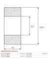 Csapágyok - ABE9005(NSK)(BULK2)