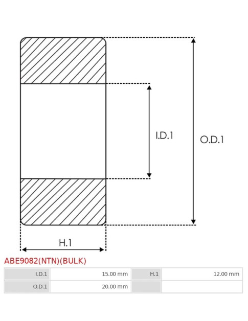 Csapágyok - ABE9082(NTN)(BULK)