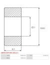 Csapágyok - ABE9152P(NSK)(BULK)