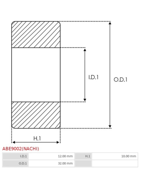 Csapágyok - ABE9002(NACHI)