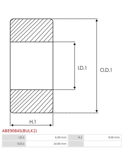 Csapágyok - ABE9084S(BULK2)