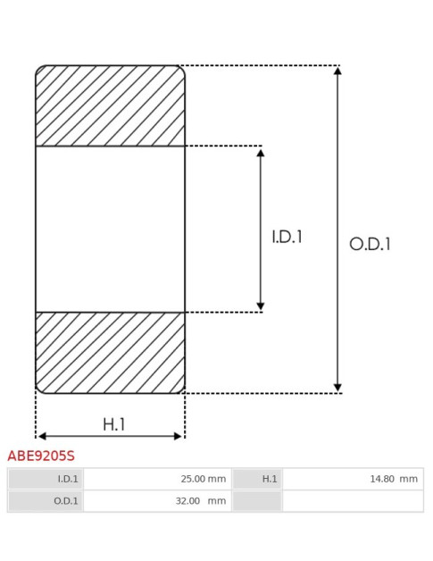 Csapágyok - ABE9205S