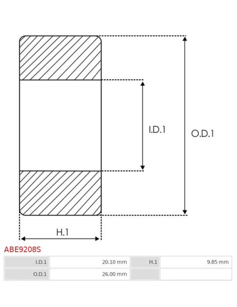 Csapágyok - ABE9208S