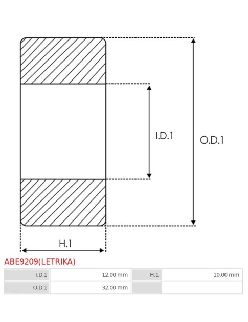 Csapágyok - ABE9209(LETRIKA)