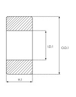 Csapágyok - ABE9237(NSK)(BULK)