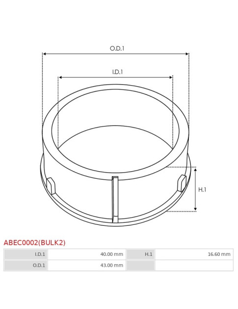 Tömítő, simeringek, o-gyűrűk - ABEC0002(BULK2)