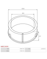 Tömítő, simeringek, o-gyűrűk - ABEC1003S