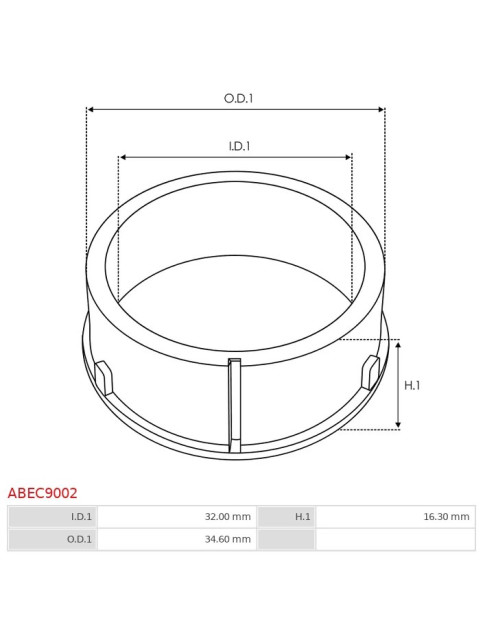 Tömítő, simeringek, o-gyűrűk - ABEC9002