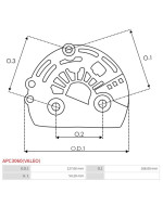 Műanyag - APC3060(VALEO)