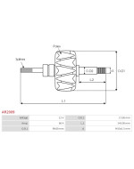 Generátorok rotorjai - AR2009