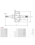 Generátorok rotorjai - AR9003