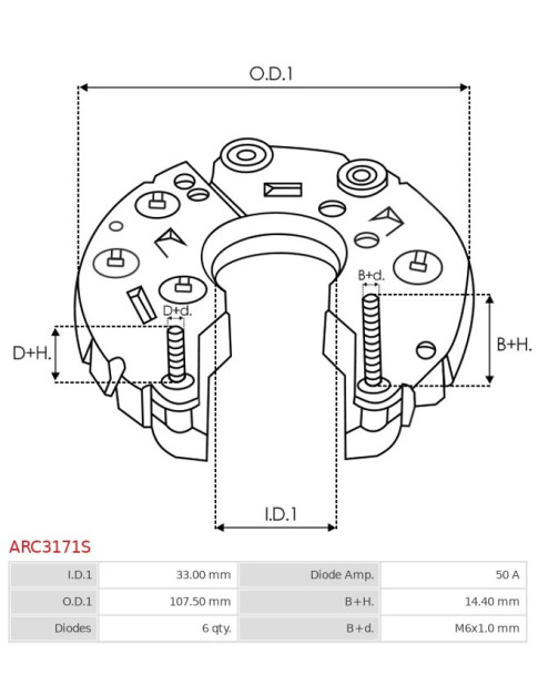 Hátsó - ARC3171S