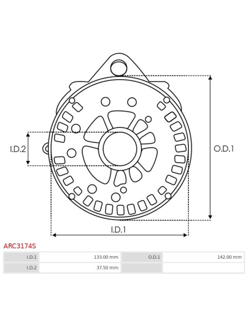 Hátsó - ARC3174S