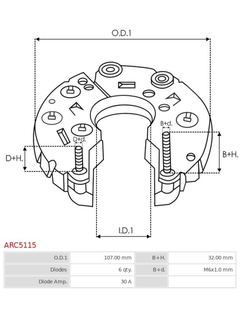 Egyenirányítók - ARC5115