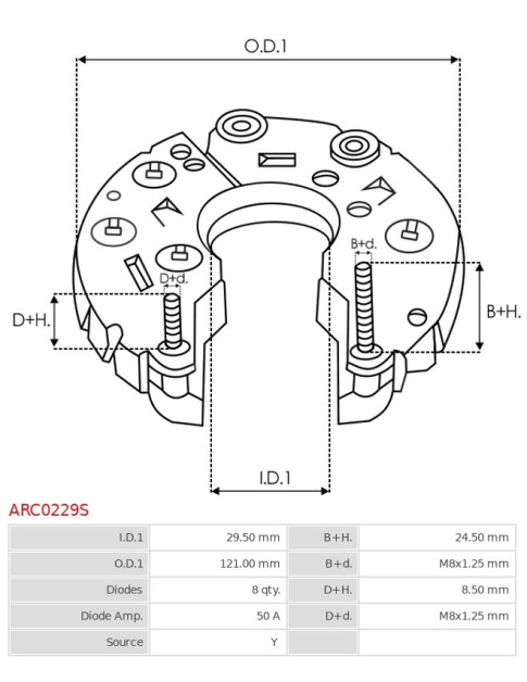 Egyenirányítók - ARC0229S