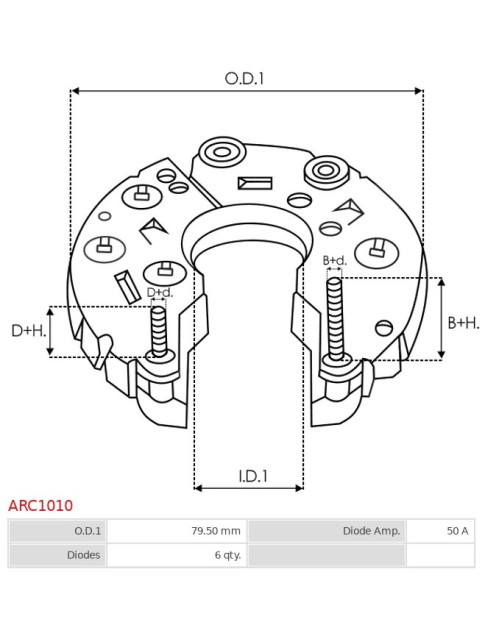 Egyenirányítók - ARC1010