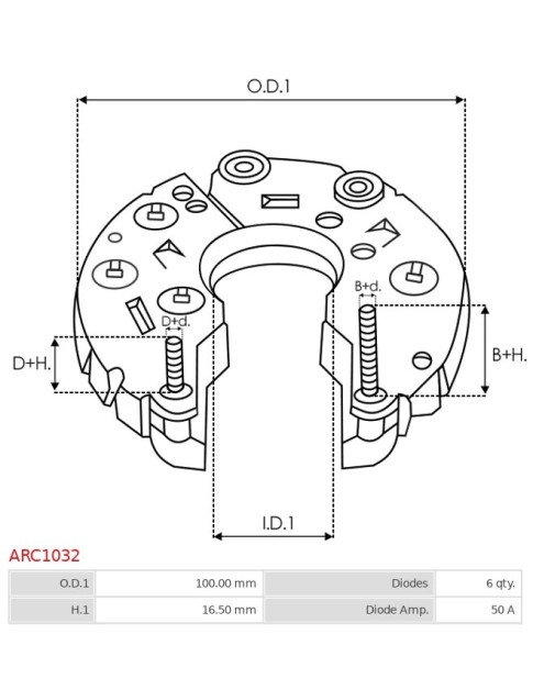 Egyenirányítók - ARC1032