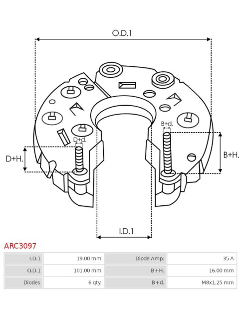 Hátsó - ARC3097