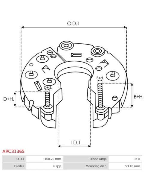 Egyenirányítók - ARC3136S