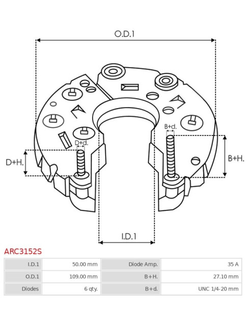 Egyenirányítók - ARC3152S