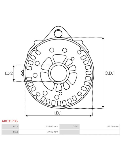 Hátsó - ARC3173S