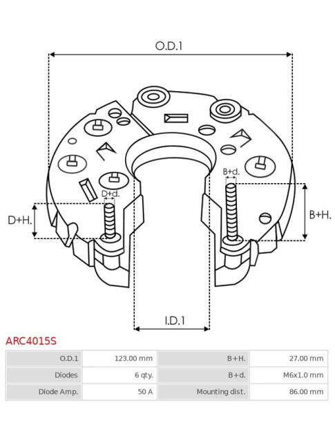 Egyenirányítók - ARC4015S