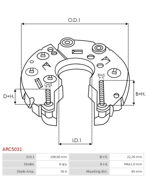 Egyenirányítók - ARC5031