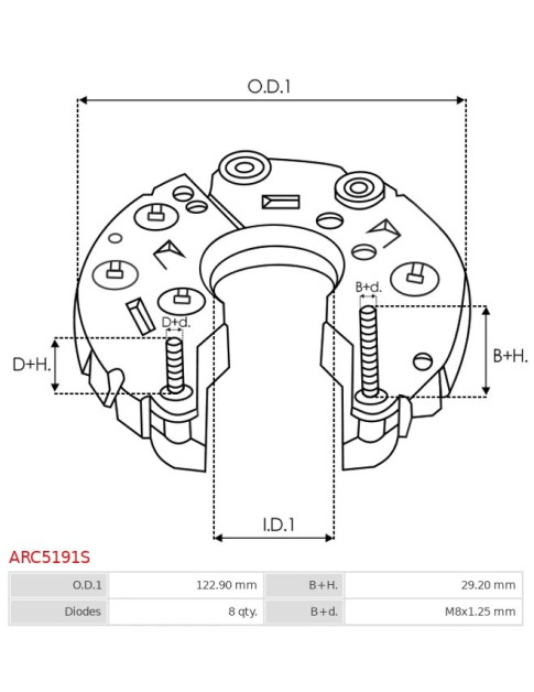 Egyenirányítók - ARC5191S