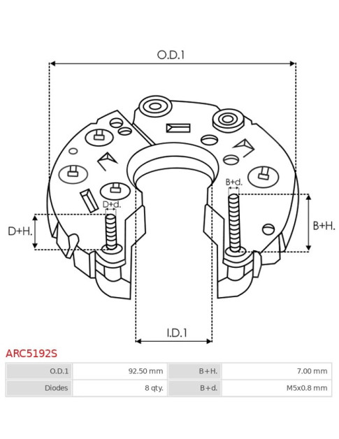 Egyenirányítók - ARC5192S