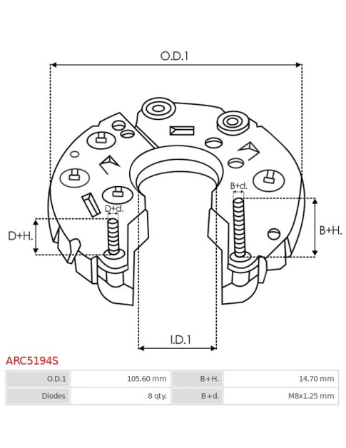 Egyenirányítók - ARC5194S