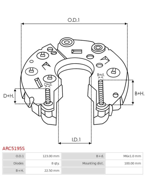 Egyenirányítók - ARC5195S