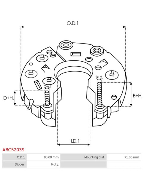 Egyenirányítók - ARC5203S