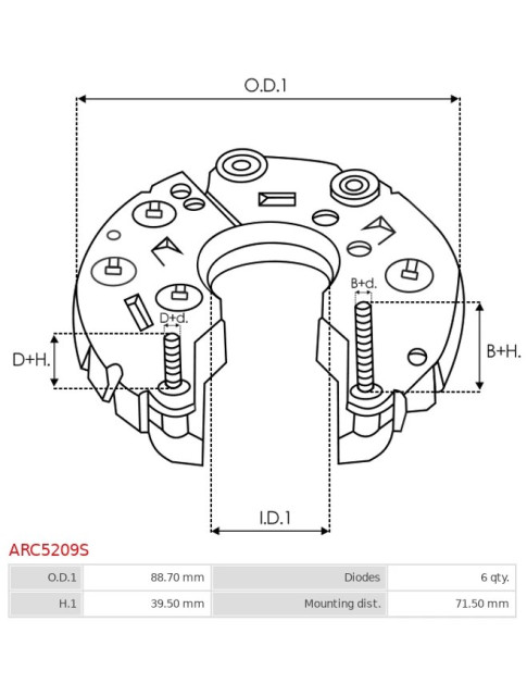 Egyenirányítók - ARC5209S