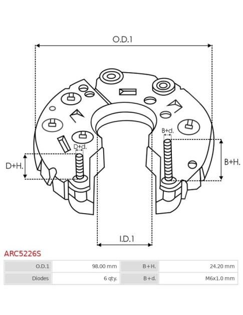 Egyenirányítók - ARC5226S