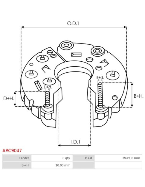 Hátsó - ARC9047