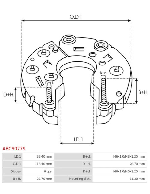 Egyenirányítók - ARC9077S