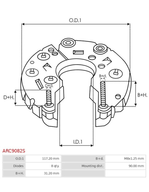 Egyenirányítók - ARC9082S