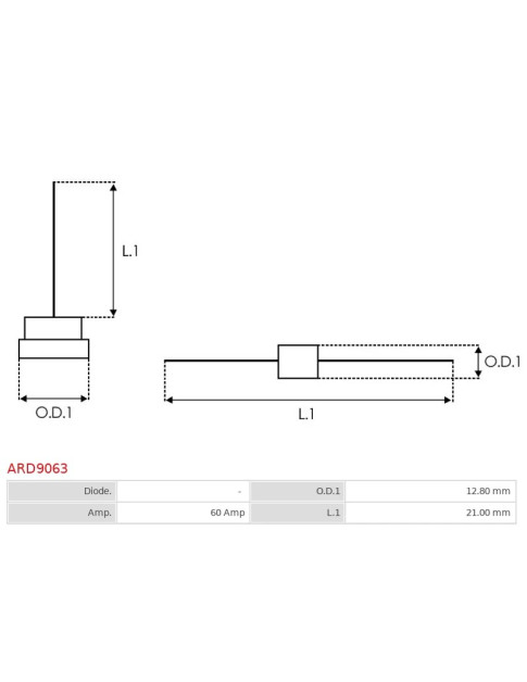 Egyenirányító - dióda - ARD9063
