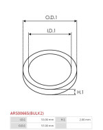 O-gyűrűk - ARS0066S(BULK2)